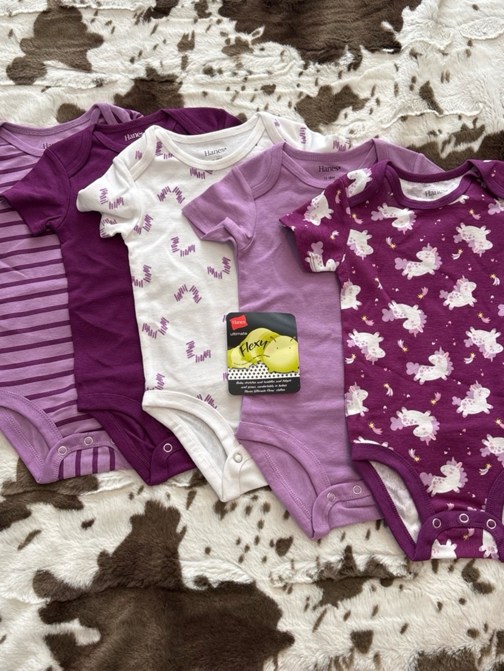 12-18 month Hanes Onesie set.